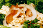 Tofu Salad with Feta cheese